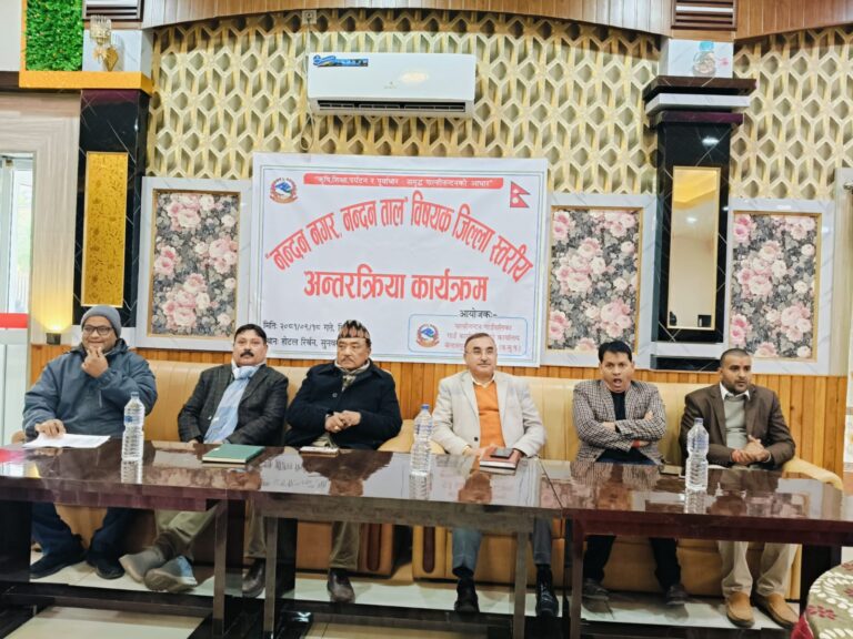 अतिक्रमणको चपेटामा नन्दनतालः संरक्षणमा सबैं पक्षको प्रतिवद्धता